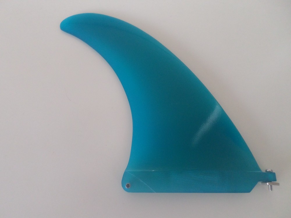Fibreglass SINGLE FIN 8 inch SOLID surfboard FIN with screw for LONGBOARDS