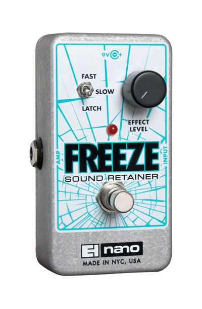 Electro-Harmonix Freeze Sound Retainer Compression Guitar Effects Pedal