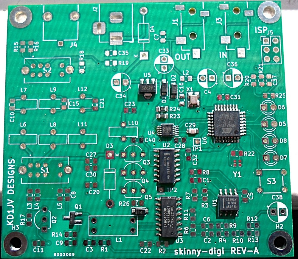 FT8/FT4/WSPR Digital mode QRP Transceiver kit