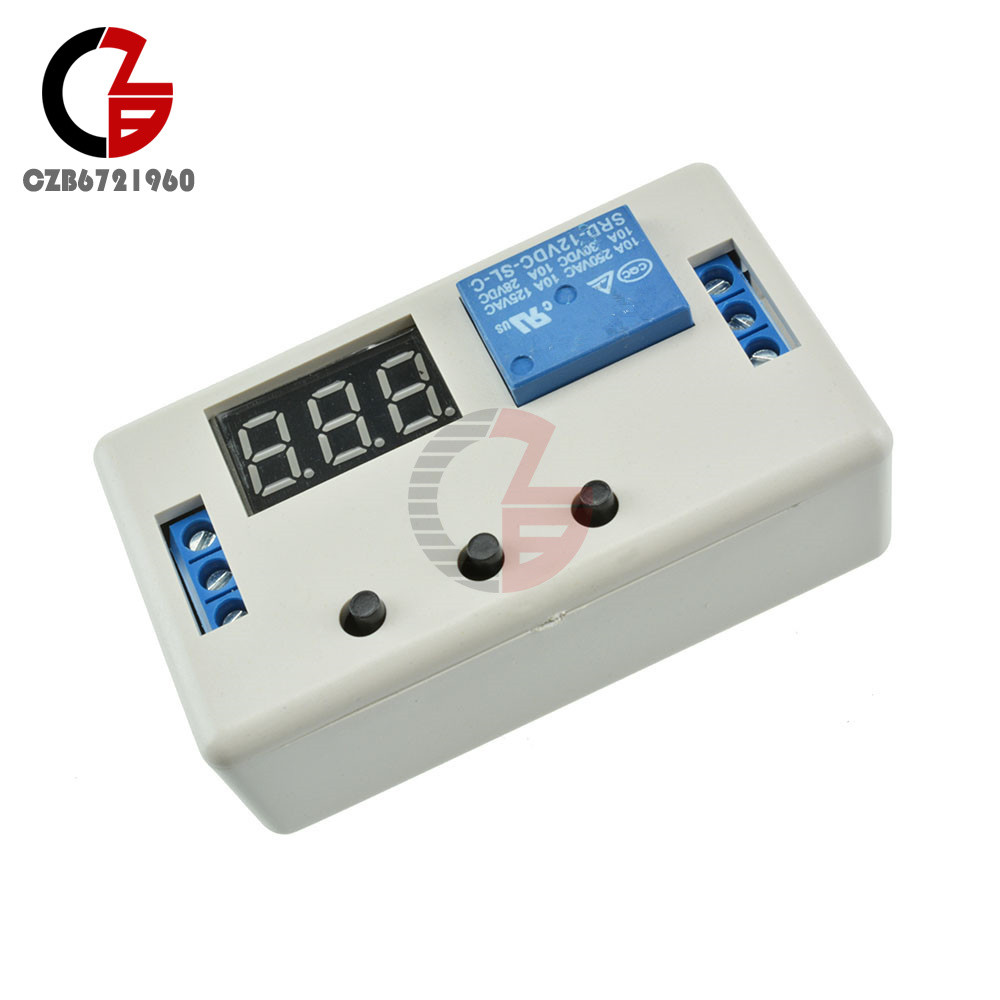 Digital 12V LED Display Home Automation Delay Timer Control Switch Relay Module