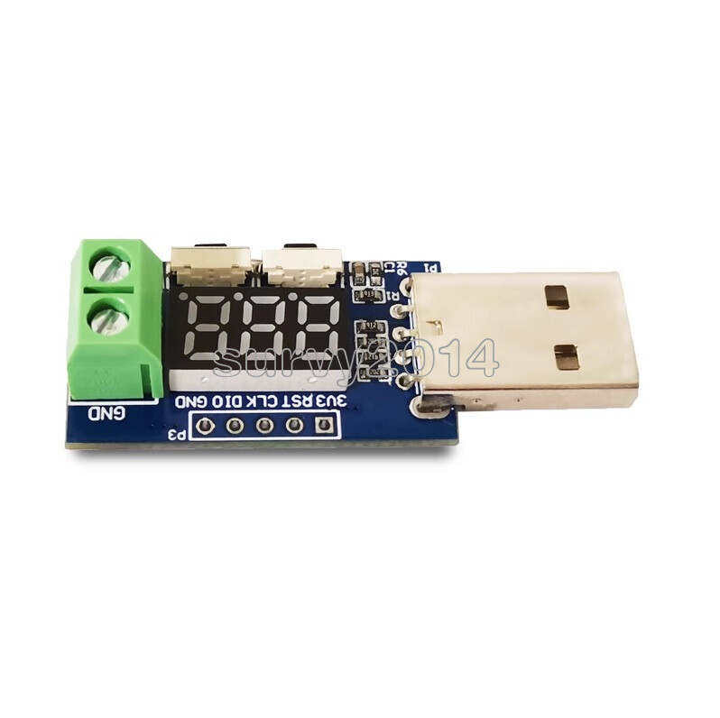 QC2.0/3.0 Decoy Device Load Tester Board USB 3.6V~20V Adjustable Detector Module