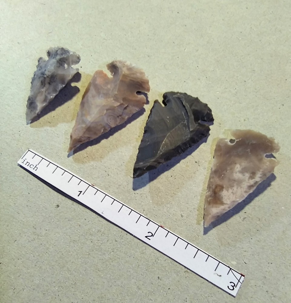 Arrowheads Corner Notch Stone