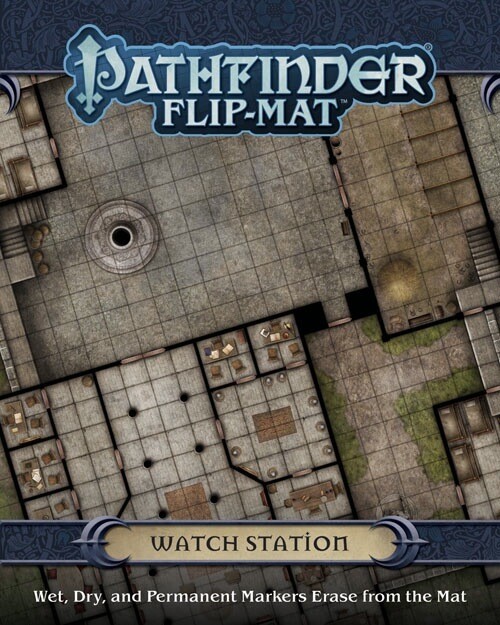 Paizo GameMastery Flip-Mat - Watch Station (1st edition)