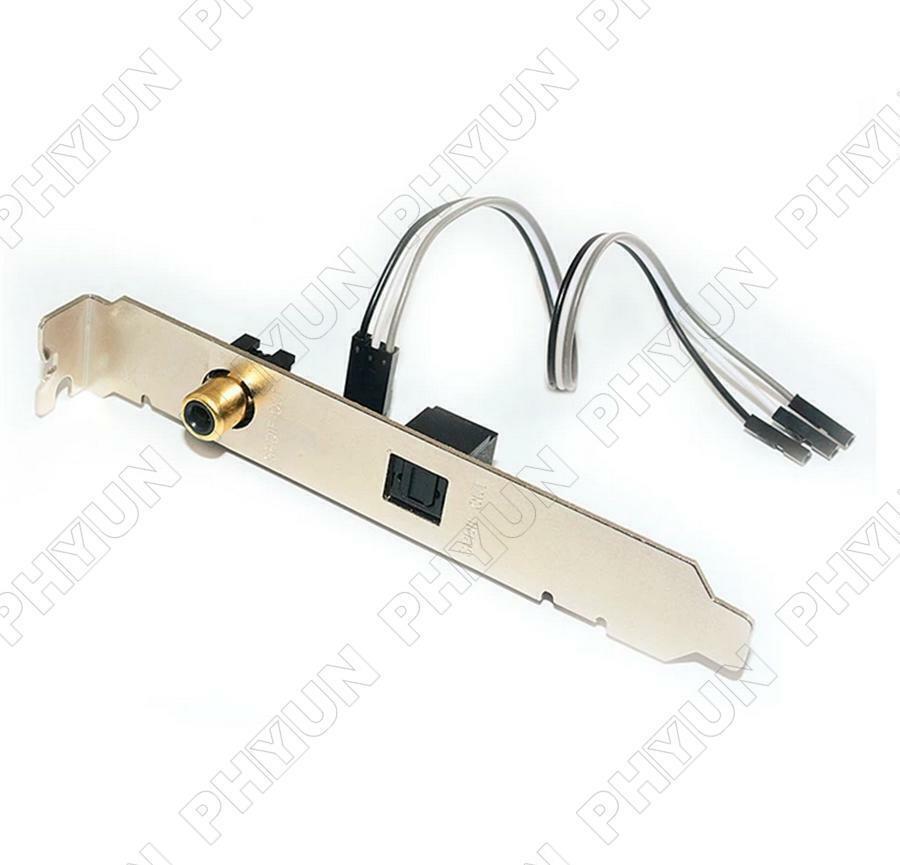24BIT 192KHz Coaxial Digital Sound Card Baffle DAC DTS Decoder For Motherboard