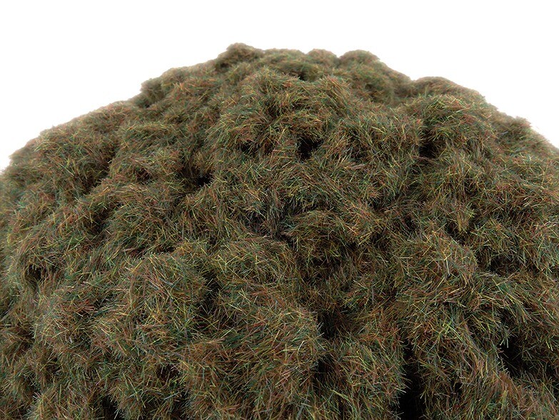 Huge Miniatures Static Grass, Muddy Green 2mm Fall Winter – 8oz Container
