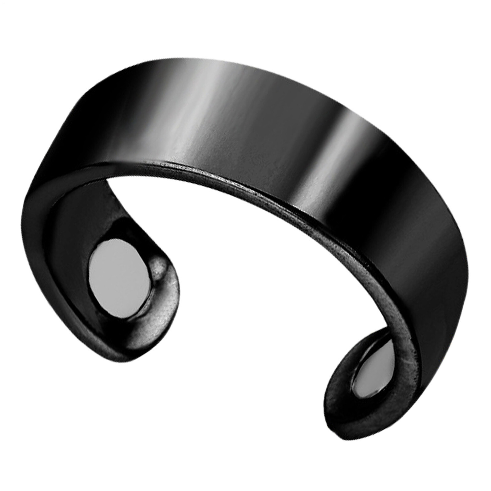 1PC Unisex Ring Magnetic Healing Therapy Open Ring Weight Loss Pain Relief