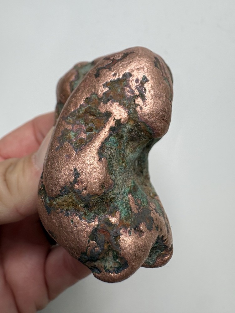 Pure Solid Native Michigan Float Copper Mineral Display Specimen Upper Peninsula