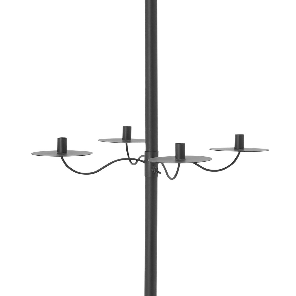 12-Head Adjustable Wig Display Stand with Lockable Wheels - Modern Iron Design