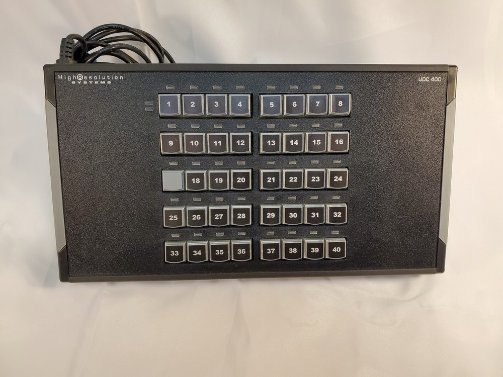 High Resolution Systems UDC 400