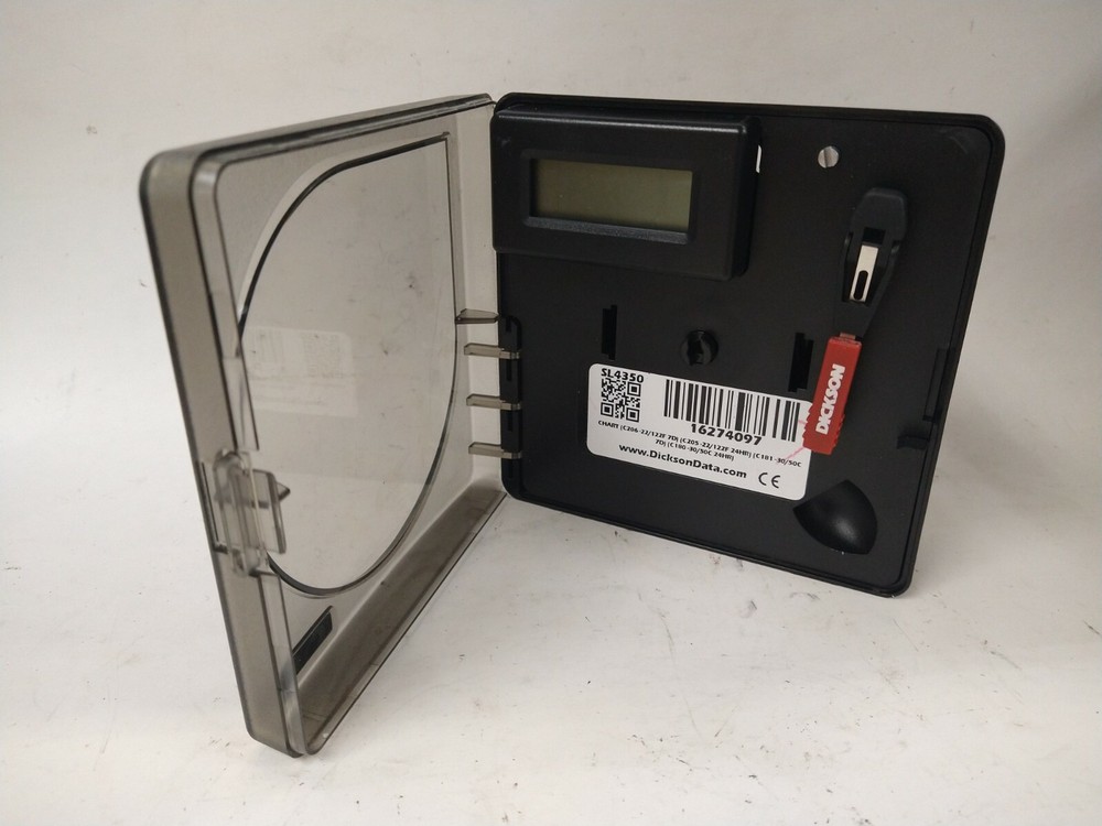 DICKSON SL4350 4" DISPLAY CIRCULAR TEMPERATURE CHART RECORDER