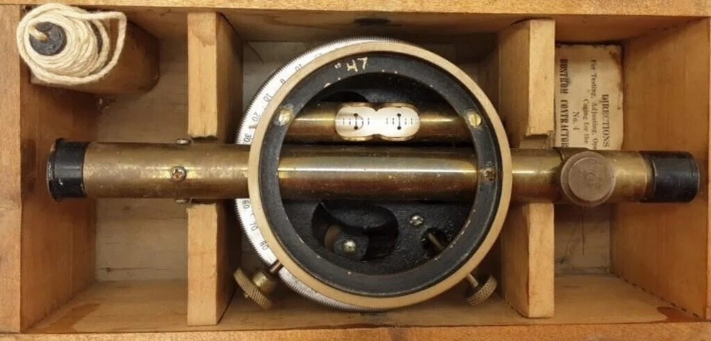 VINTAGE BOSTROM SURVEYING INSTRUMENTS - BOSTROM