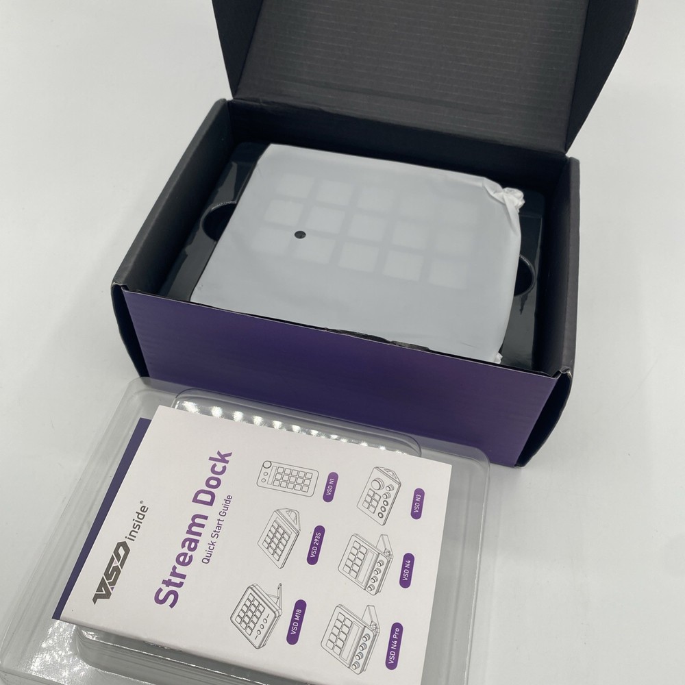 Stream dockStream Dock Streaming Console & Hub customizable LCD Macro keys