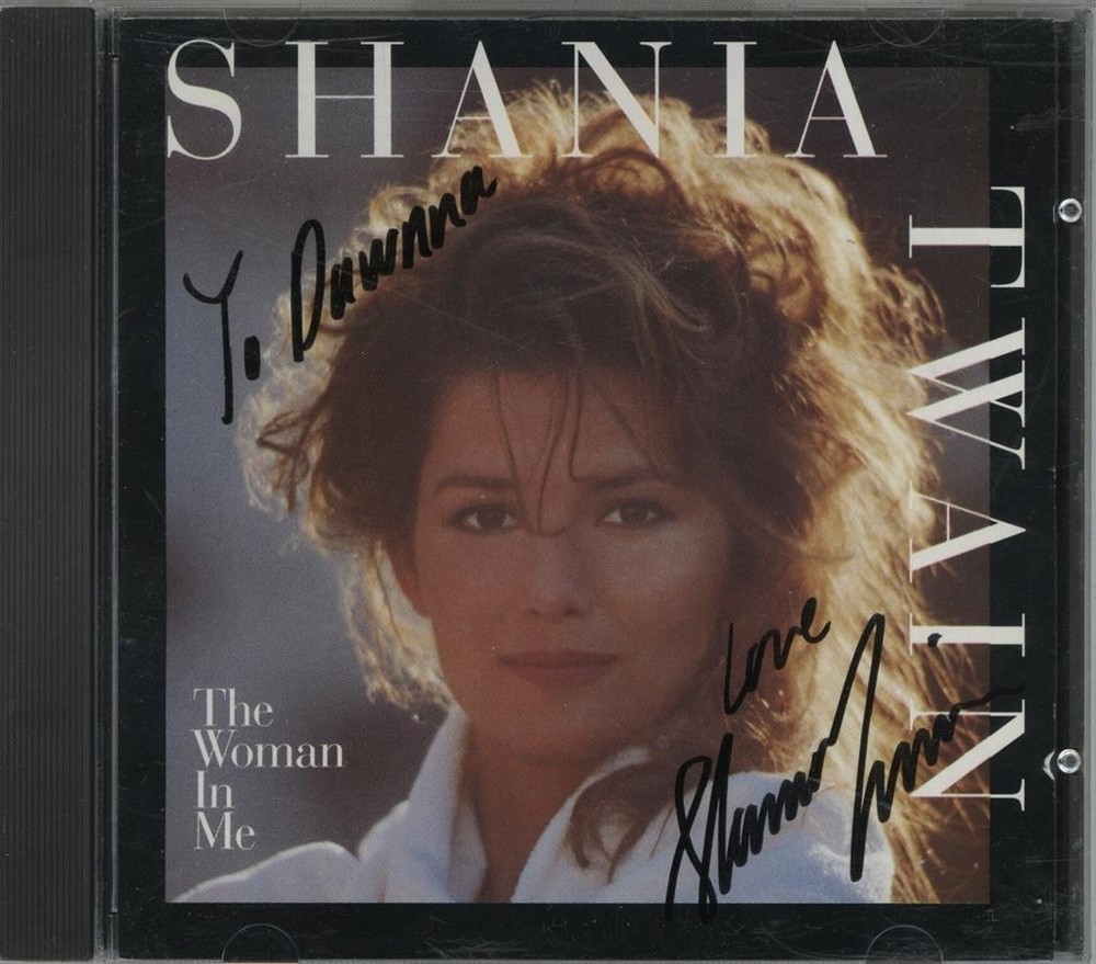 Shania Twain- Signed CD