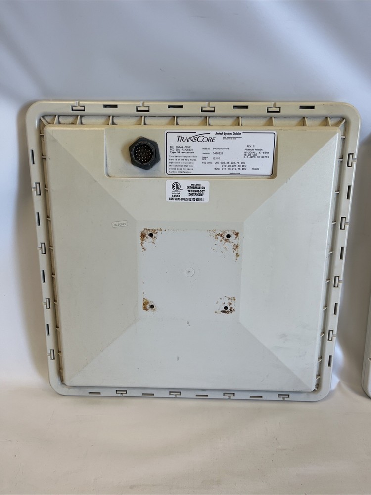 (2) TransCore E4/05530-09 RFID Reader, 2 Pieces