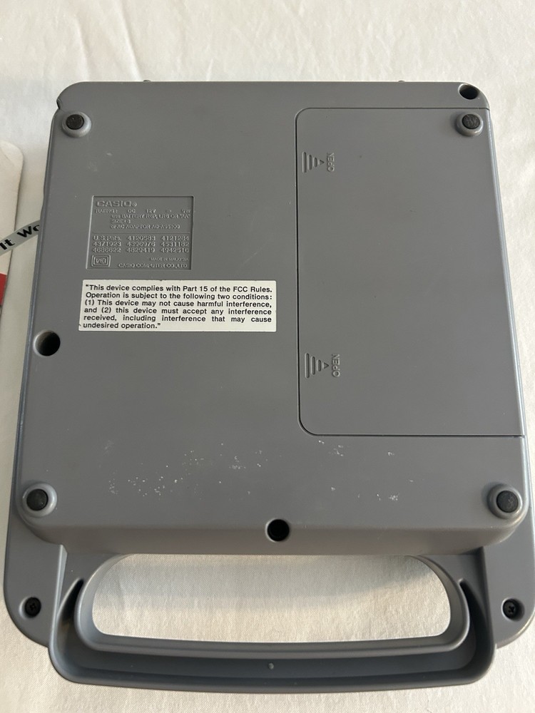 CASIO Label Printer KL-750 EZ Word Printer Handheld Label Maker