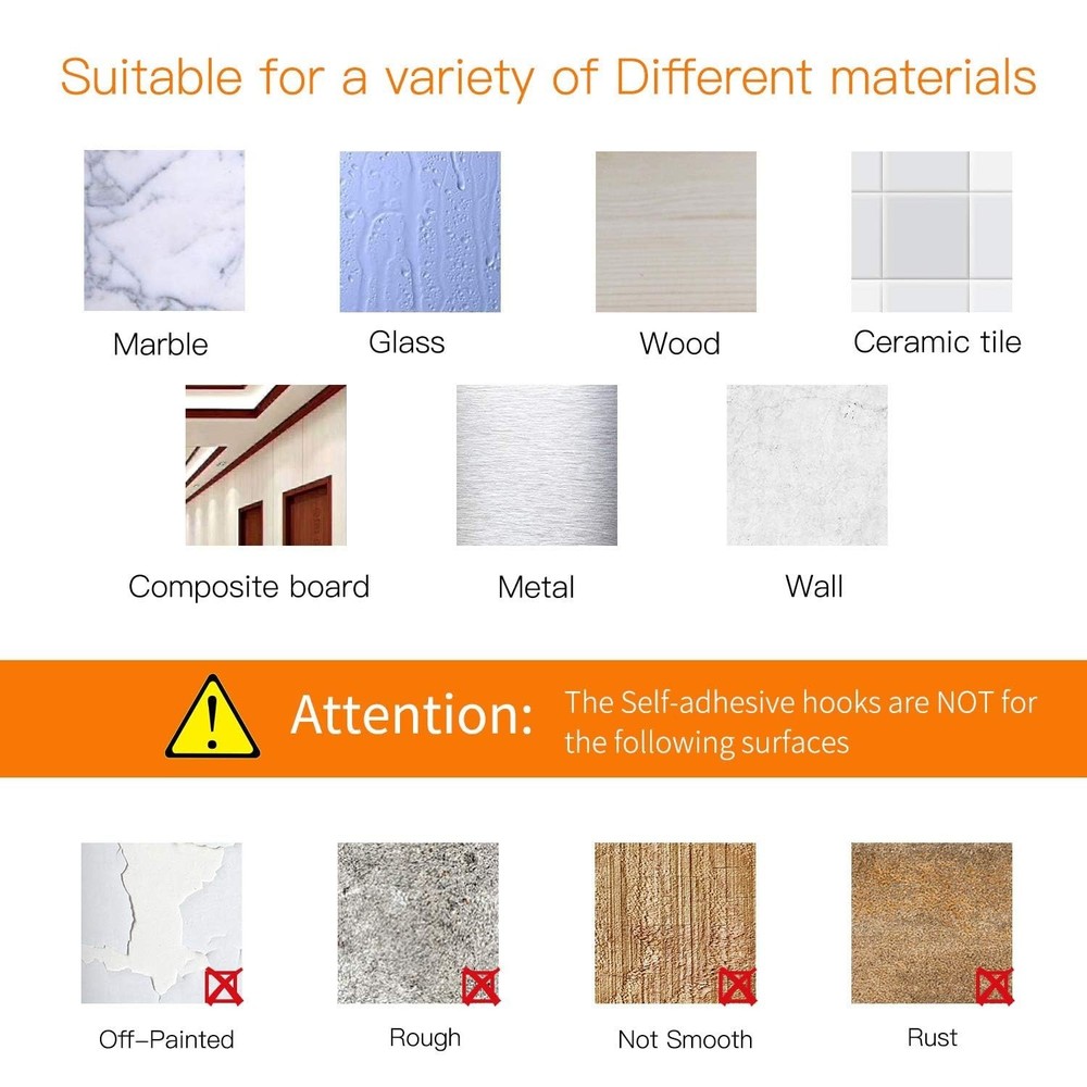 OOTSR 2cm Adhesive Ceiling Hook Small Disc Hanging Hook with 2.5cm Binding Ri...
