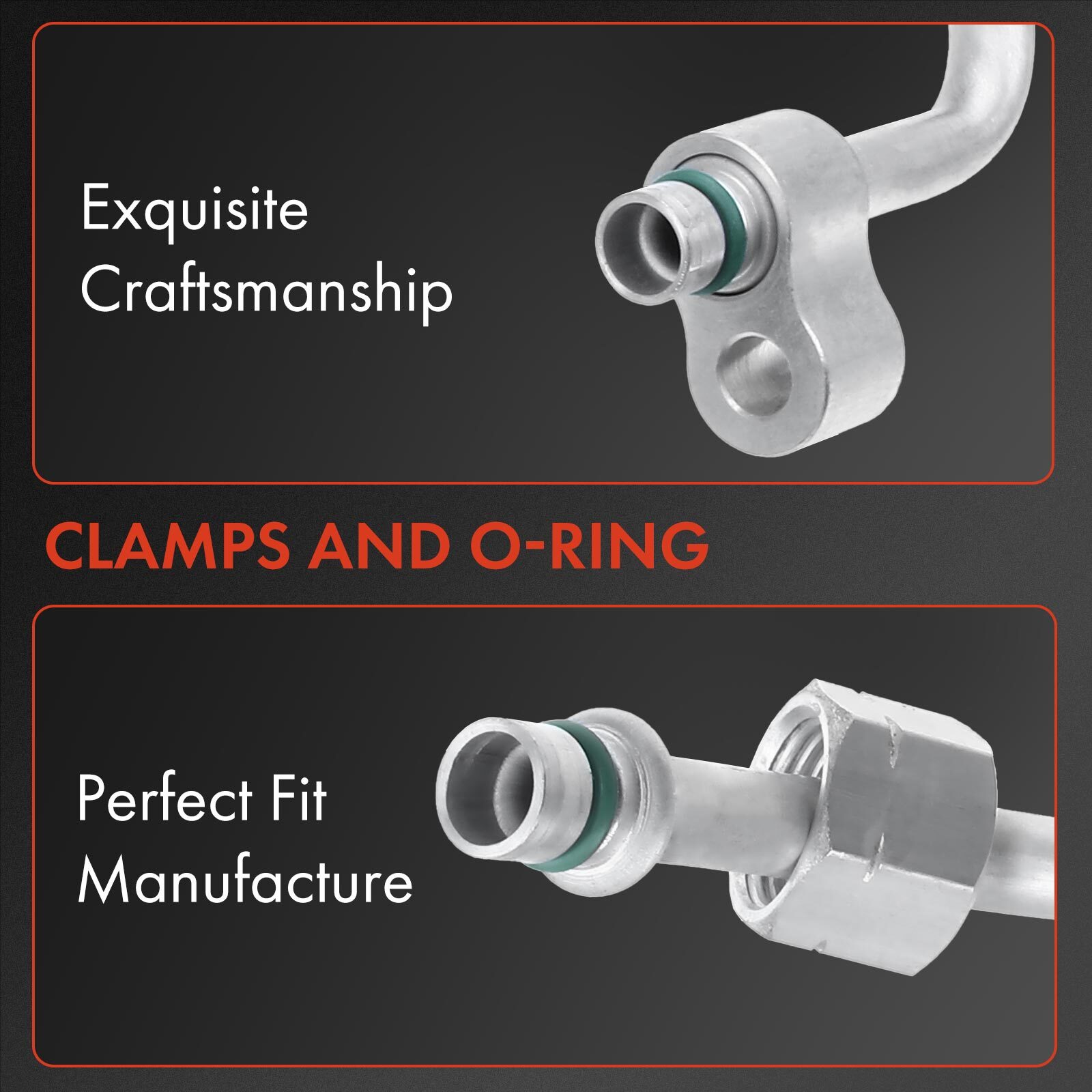 A/C Refrigerant Liquid Line Assembly W/o Orifice Tube for Honda Civic 2006-2011