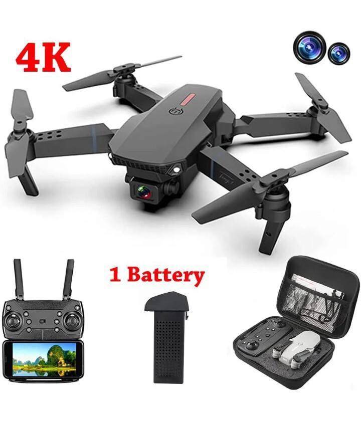 RC Drone HD Pro Wide Angle Camera WIFI FPV Foldable Drone Dual Camera Quadcopter