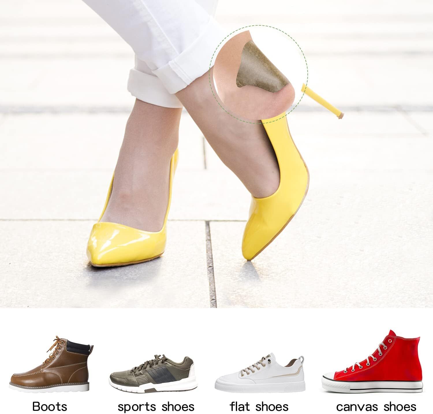 Heel Grips for Loose Shoes Heel Cushion Pads No-Slip Shoe Inserts Half Wholesale