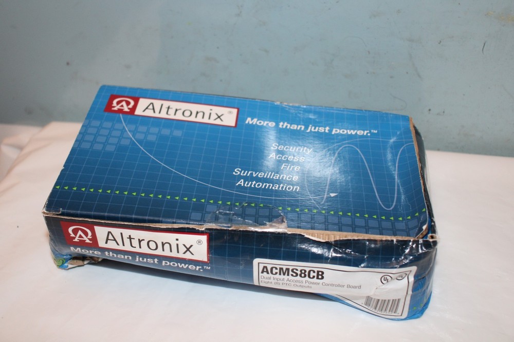 Altronix ACMS8CB Dual Input Access Control Power Controller Board 8 Output "NEW"