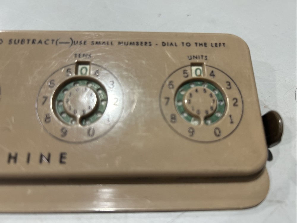 Dial-a-matic Adding Machine