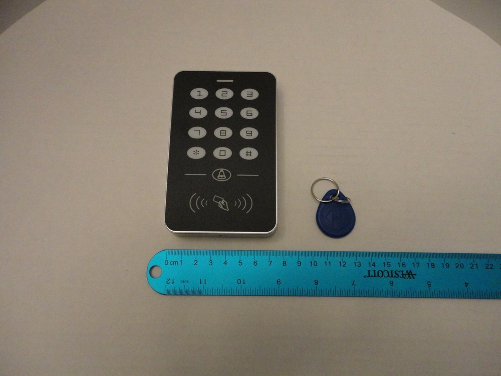 Electric Door Access Control System Keypad Keyfob PIN Pad Code Entry Gate Pinpad