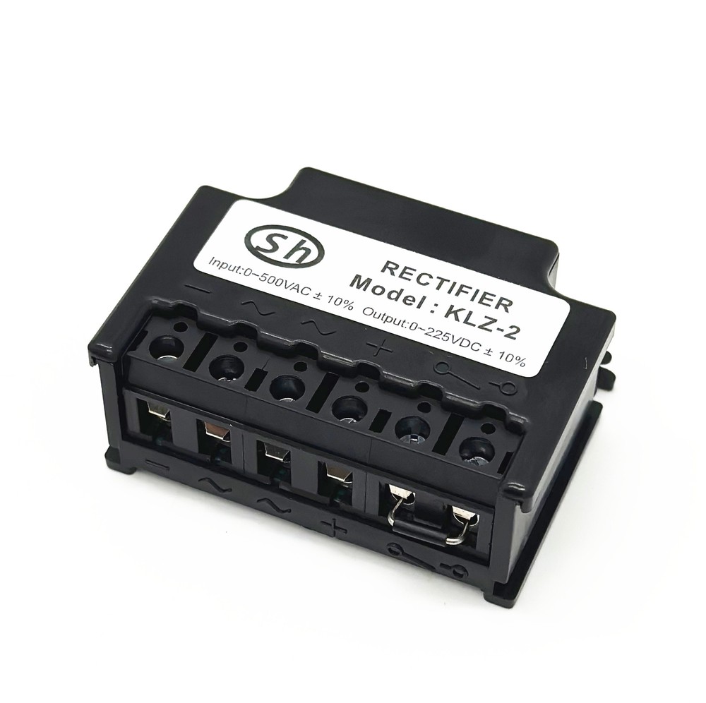 KLZ-2 input 0~500VAC±10% output 0~225VDC±10% half wave brake rectifier module