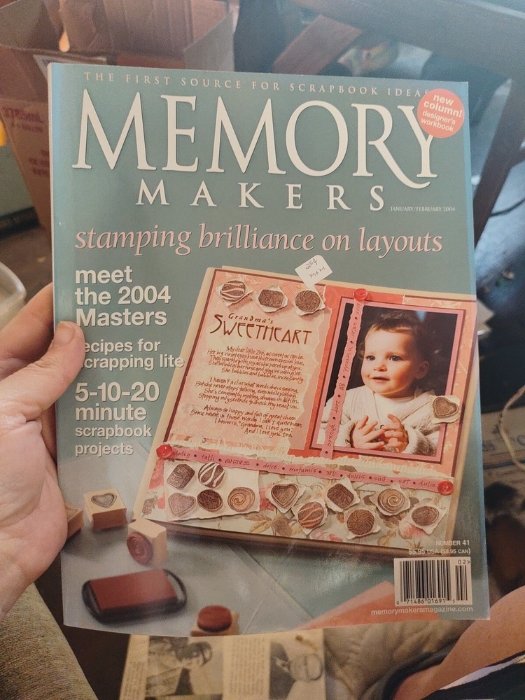 Memory Makers The First Source For Scrapbook Ideas No. 41