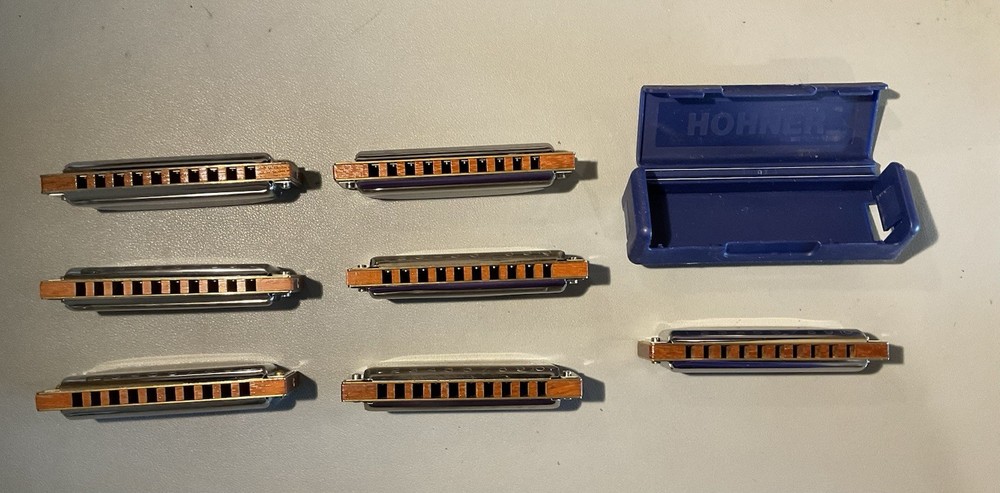 Hohner Blues Harp Harmonica - Multiple Keys