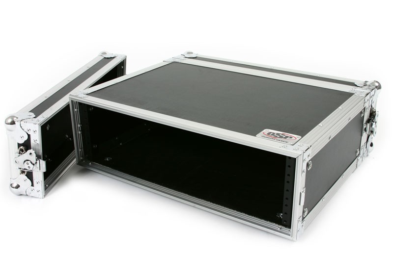 OSP 3 Space 14" Deep ATA Effects Rack Mount Flight Road Case