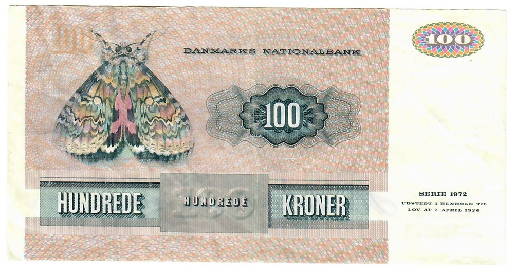 Denmark 100 Kroner 1987 VF [2]