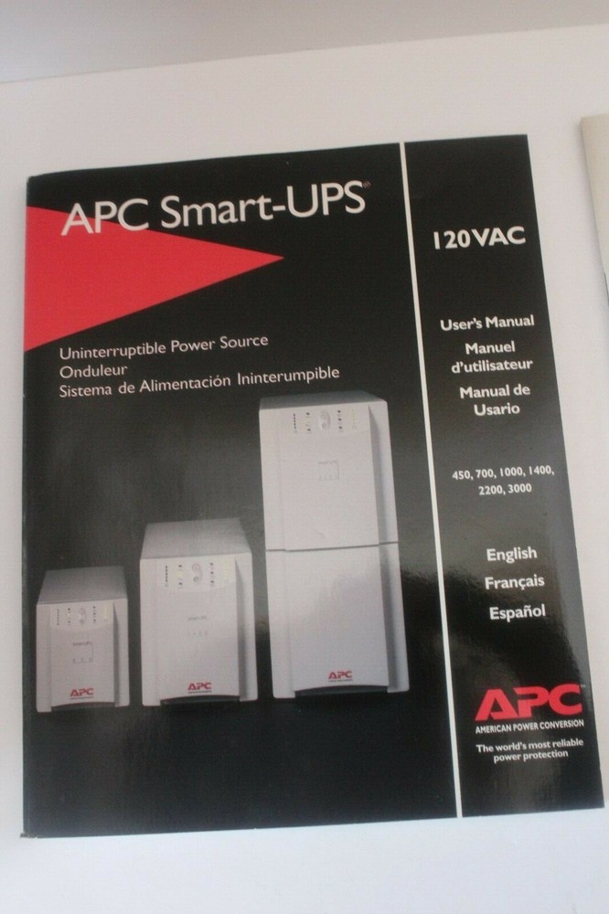 APC Smart-UPS User's Manual