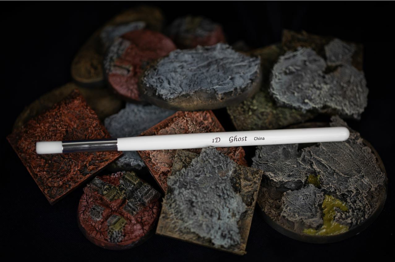 Ghost Miniature Paint Brush Set 8 Detail Paintbrushes & 3 Dry Brushes