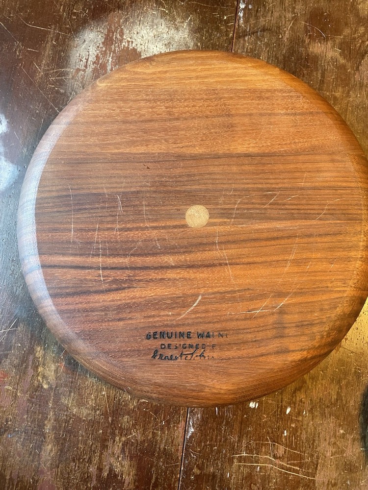 (4) Wooden serving platters