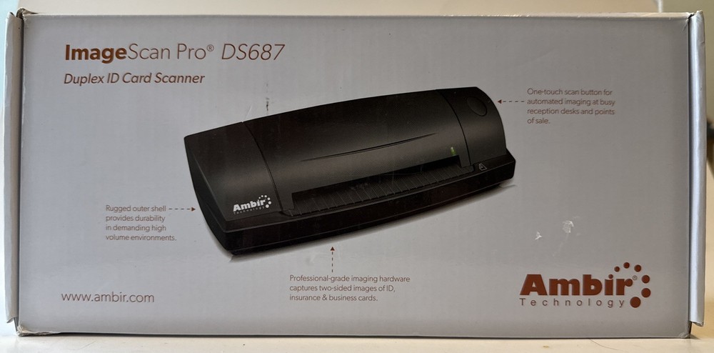 Ambir Image Scan Pro 687