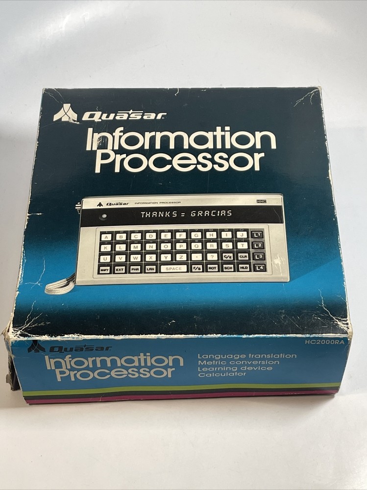 Quasar Information Processor Language Translator Metric Conversion HC2000RA Nice