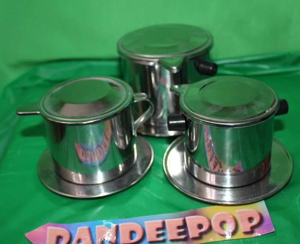 Vietnamese Coffee Set Hand Brewed Aluminum Drip Press Maker