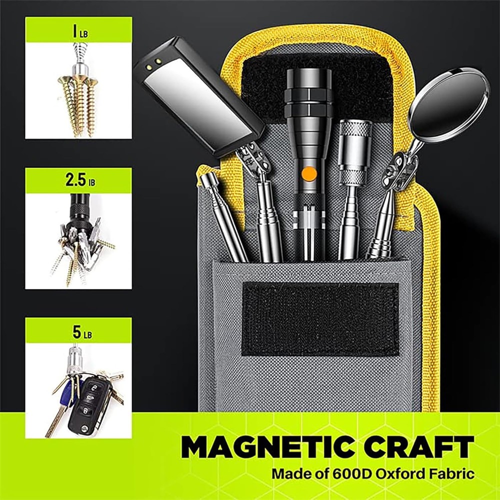Telescoping Magnetic Pickup Tool Set, Inspection Mirror Telescoping, LED Flashli