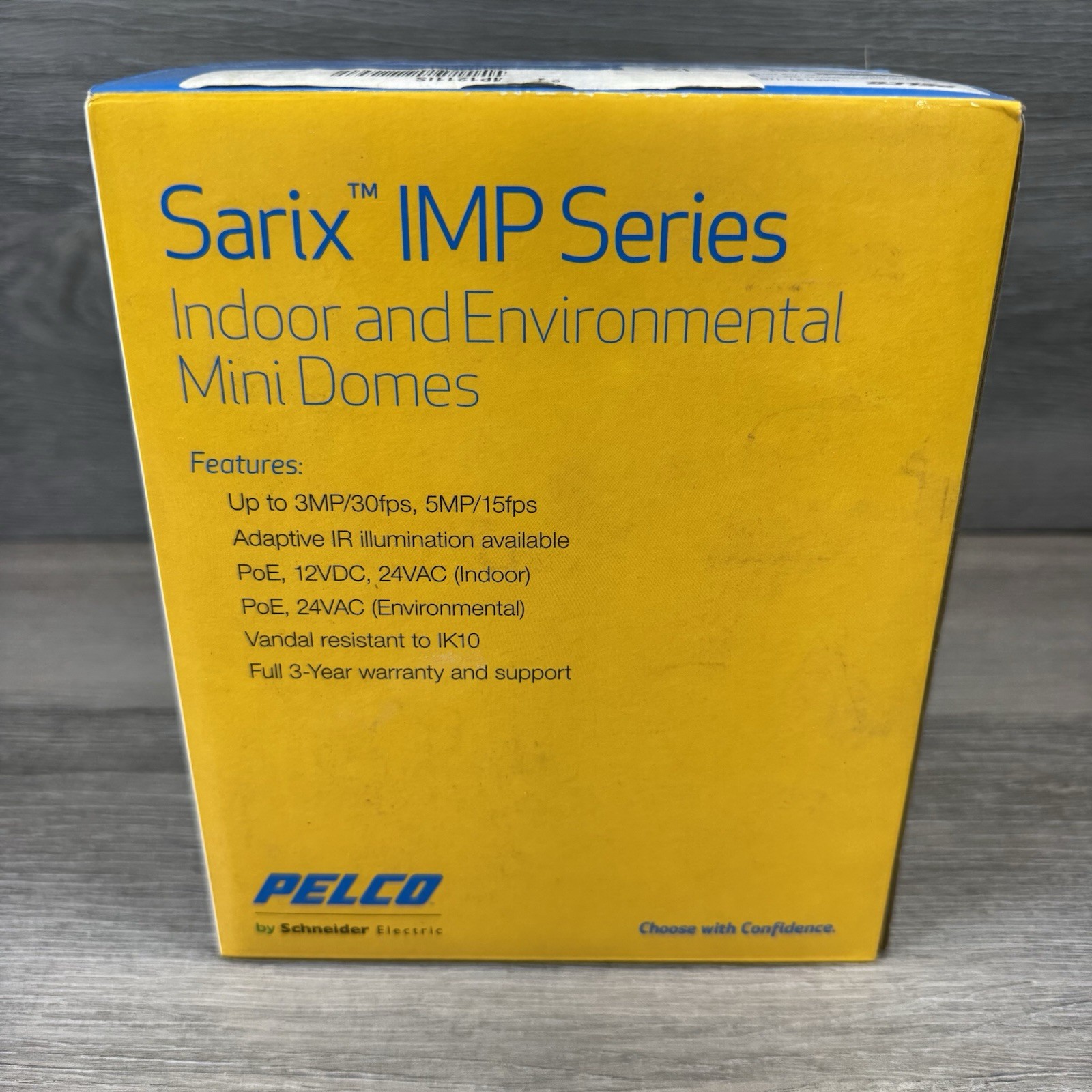 PELCO Sarix IMP Series Imp121-1IS Indoor and Environmental Mini Dome