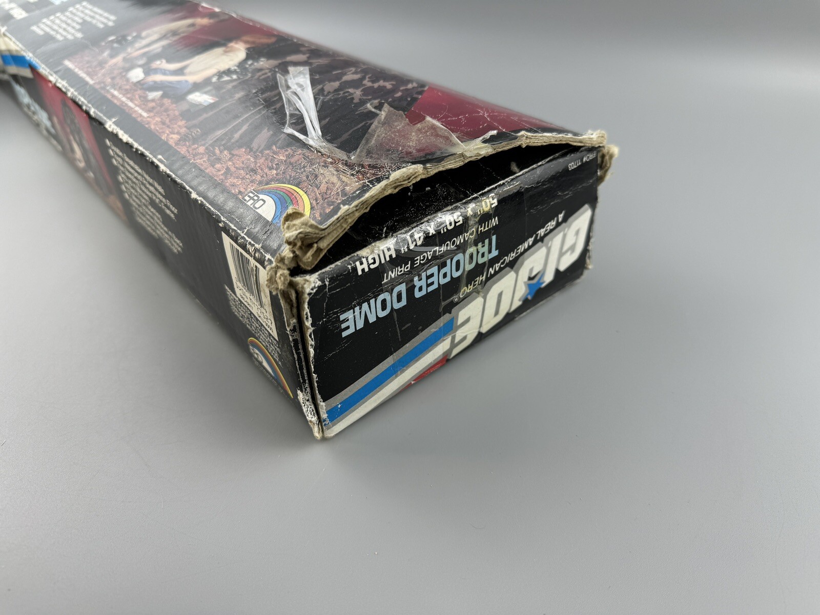 1986 ERO Hasbro G.I. Joe “Trooper Dome” Camo Play Tent - Incomplete! Read Descri