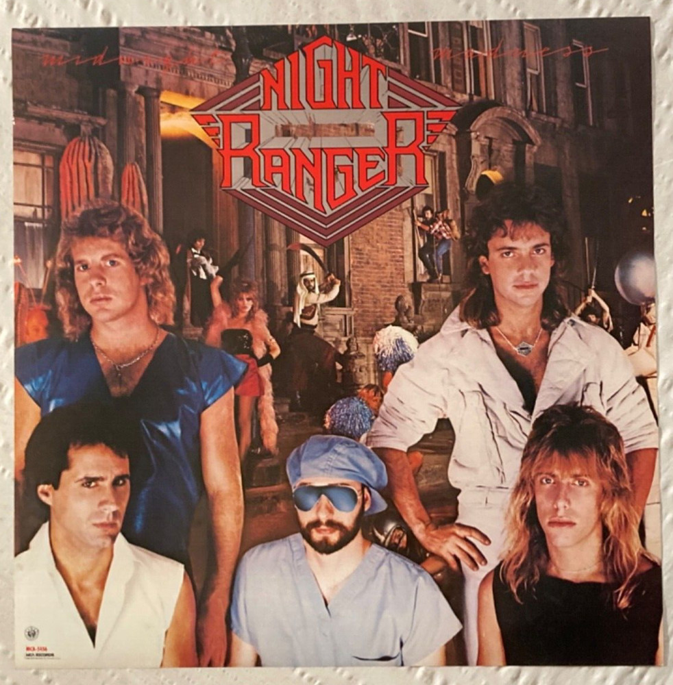 Night Ranger 1983 Promo Poster MCA Records
