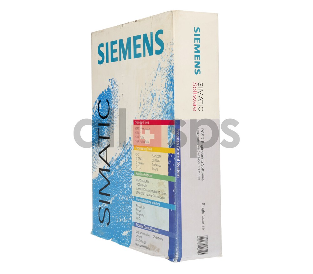 SIMATIC PCS 7, SOFTWARE ENGINEERING V6.0, 6ES7658-5AB06-0YA0 (US)