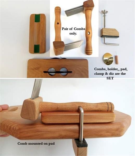 Majacraft Wool Comb SYSTEM - EXTRA-FINE 2 ROW