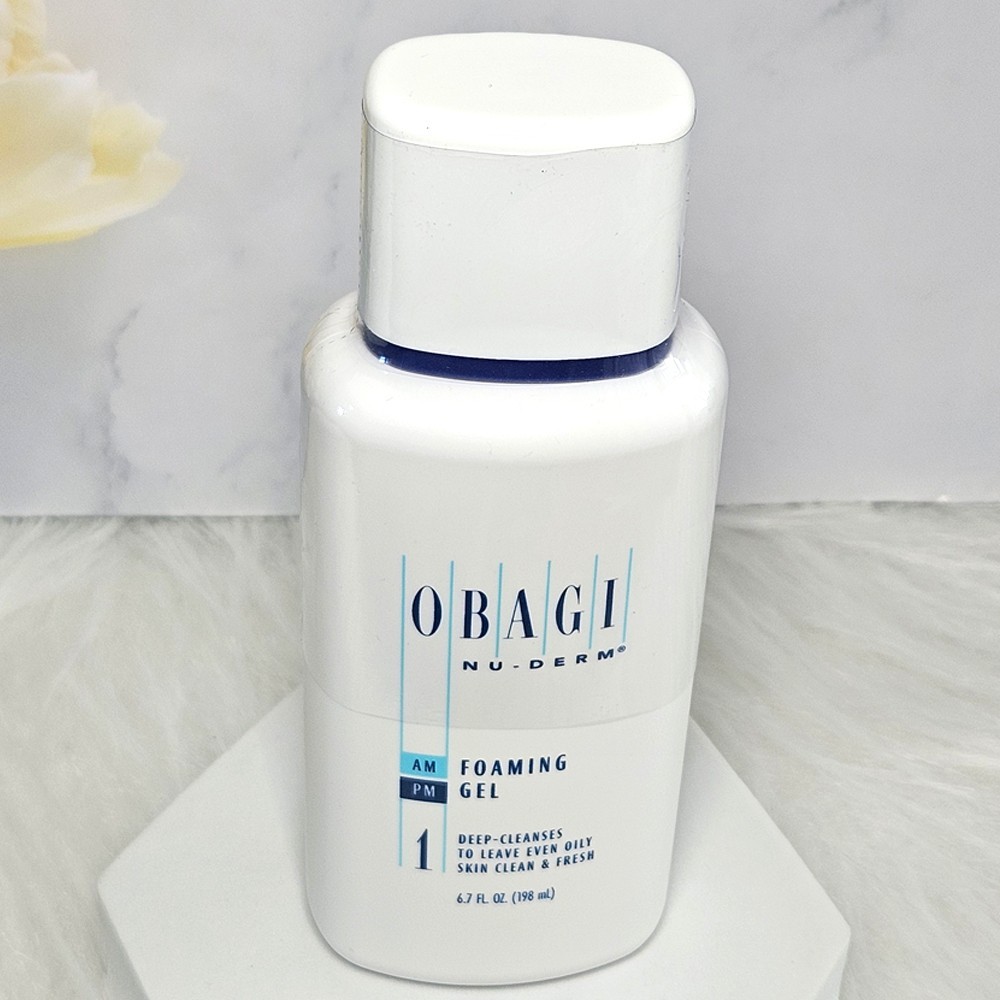 Obagi Nu-Derm FOAMING GEL, 6.7 oz (198 ml) New Sealed