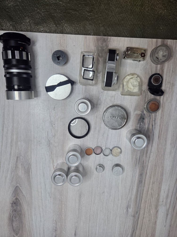 Bolex D8L 8mm Camera with Grip, Accessories, Case, Ect.
