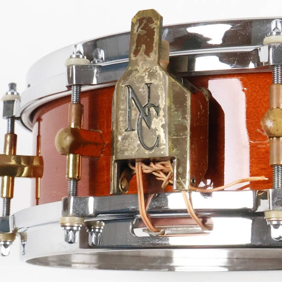 NOBLE & COOLEY Solid Shell Maple Snare Drum 14x4 Honey Maple USA