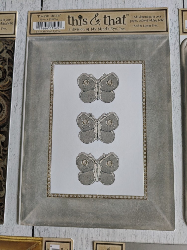 This & That Tags and Things Paper Frames Mind`s Eye Inc. Lot