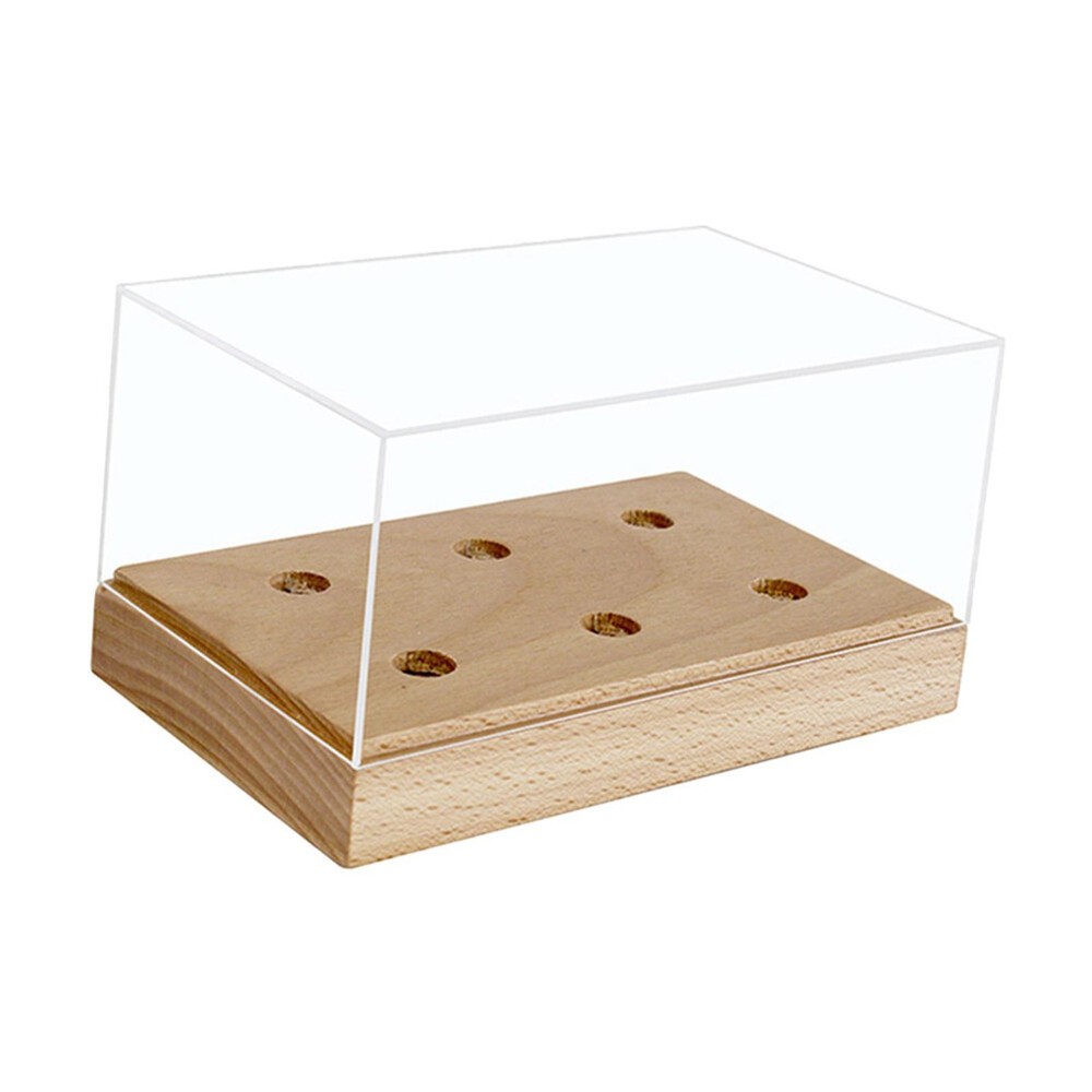 2PCS Clear Turntable Headshell Storage Box Accessory High End for Phonograph NEW