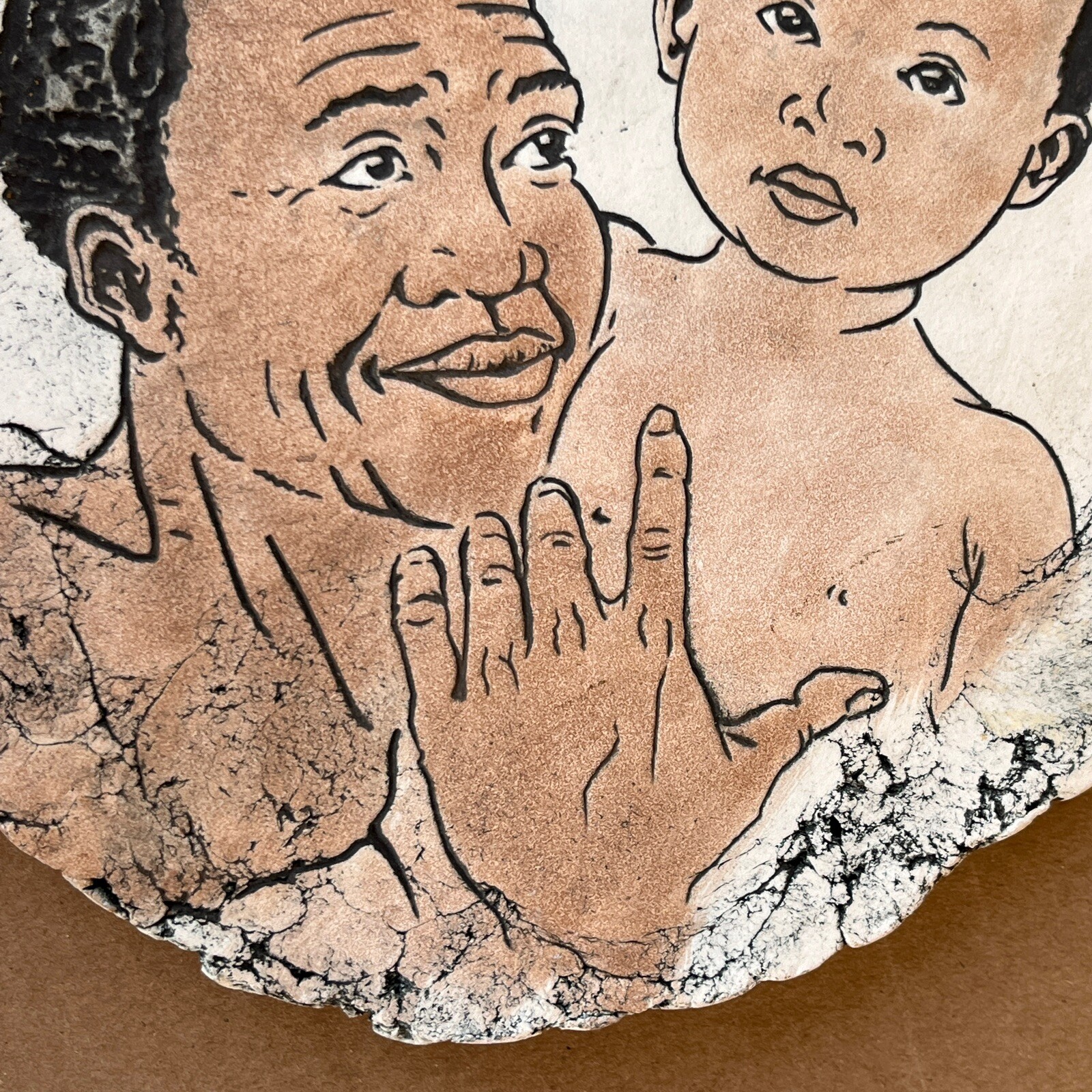 Shapes of Clay Stan Langtwait African American Decor from Ash Mt Rainer