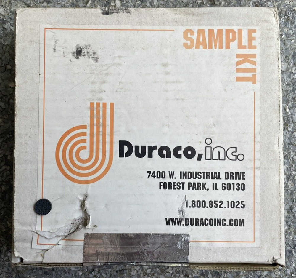 Duraco, Inc. Display Sample Kit - Brand New & Unopened